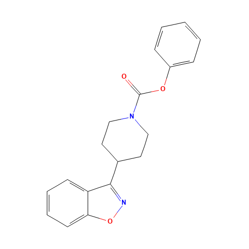 3-(4-Piperidinyl)-1,2-benzisoxazole N-Carbamic Acid Phenyl Ester (CAS: 84163-21-3) - Related Chemical Product