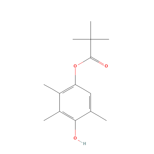 1-Pivaloyl-2,3,5-trimethylhydroquinone (CAS: 112109-69-0) - Related Chemical Product