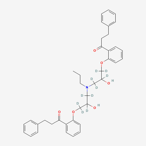 Propafenone Dimer Impurity-d10 (CAS: 1346602-27-4) - Related Chemical Product