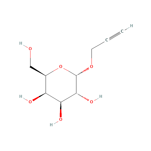 Propargyl a-D-Galactopyranoside (CAS: 913074-13-2) - Chemical Structure and Molecular Formula 