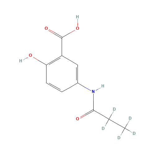N-Propionyl Mesalazine-d5 (CAS: 1189861-06-0) - Related Chemical Product