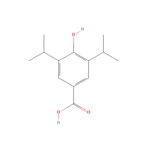 Propofol 4-Carboxylic Acid (CAS: 13423-73-9) - Related Chemical Product