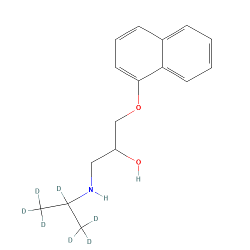 rac-Propranolol-d7 (CAS: 98897-23-5) - Related Chemical Product