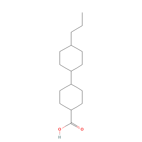 trans-4'-Propyl-(1,1'-bicyclohexyl)-4-carboxylic Acid (CAS: 65355-32-0) - Related Chemical Product