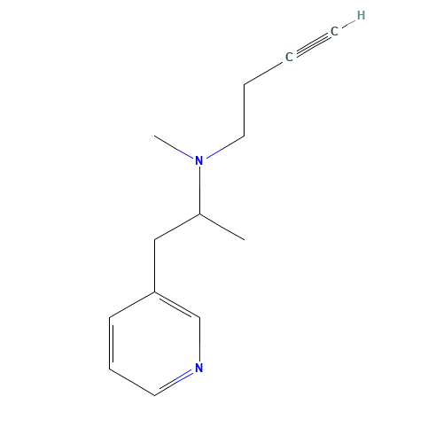 3-Propyl-(2'-N-methyl-N-homopropargyl)pyridine (CAS: 1076199-37-5) - Related Chemical Product