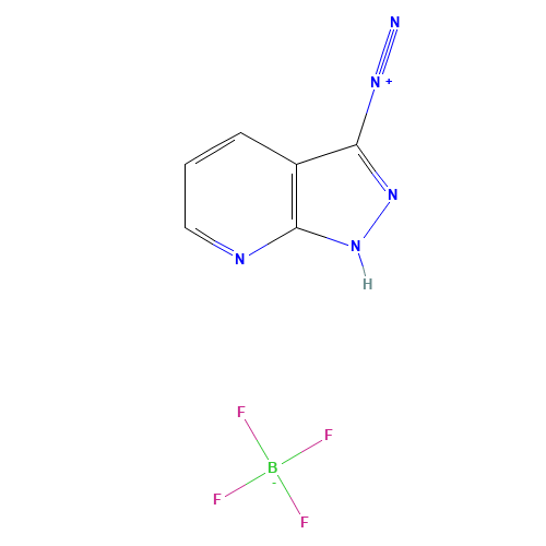 1H-Pyrazolo[3,4-b]pyridine-3-diazonium Tetrafluoroborate(1-) (CAS: 63682-46-2) - Related Chemical Product