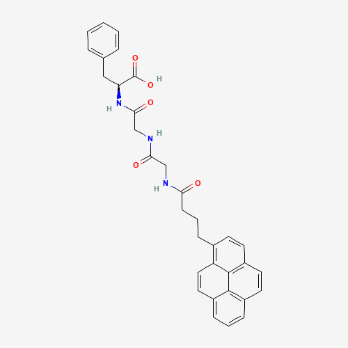 N-4-(1-Pyrene)butyroylglycylglycyl-L-phenylalanine (CAS: 228414-53-7) - Related Chemical Product
