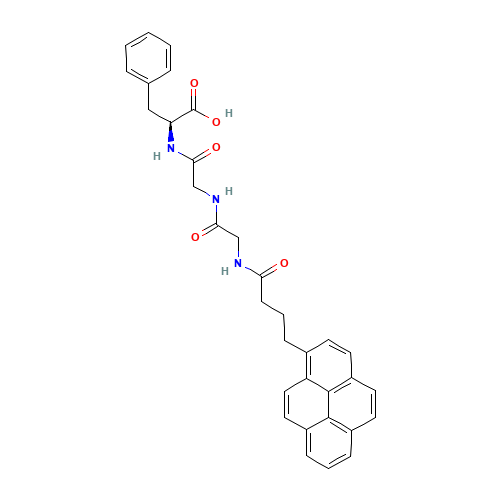 N-4-(1-Pyrene)butyroylglycylglycyl-L-phenylalanine (CAS: 228414-53-7) - Related Chemical Product