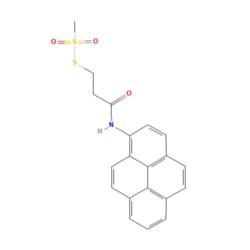 2-(Pyren-1-ylaminocarbonyl)ethyl Methanethiosulfonate (CAS: 384342-64-7) - Related Chemical Product