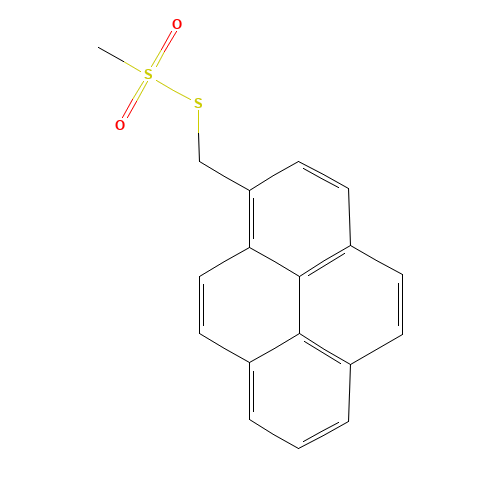 1-Pyrenylmethyl Methanethiosulfonate (CAS: 384342-65-8) - Related Chemical Product