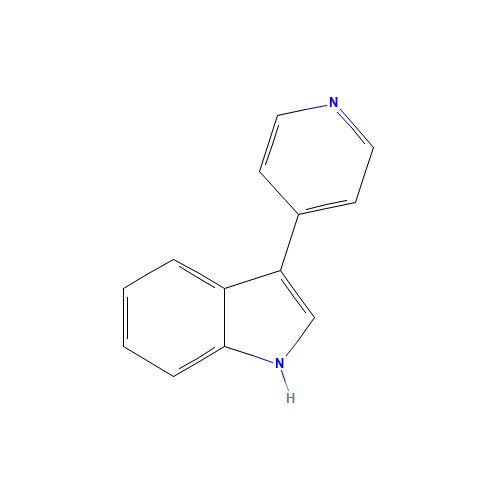 3-(4-Pyridyl)indole (CAS: 7272-84-6) - Related Chemical Product