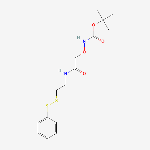 N-[S-(2-Pyridylthioethyl)-t-Boc-aminooxyacetamide (CAS: 887407-46-7) - Related Chemical Product