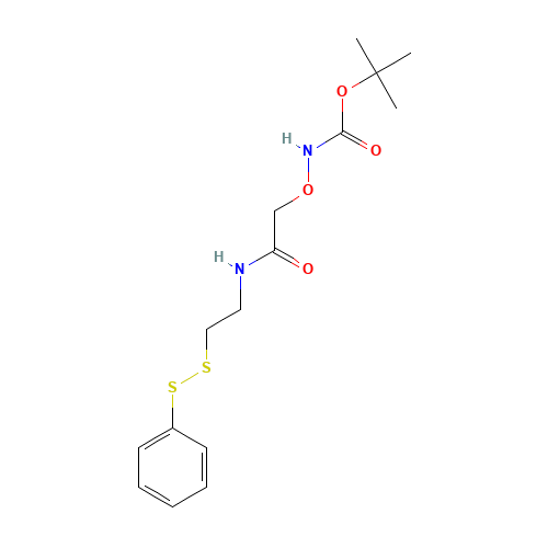 N-[S-(2-Pyridylthioethyl)-t-Boc-aminooxyacetamide (CAS: 887407-46-7) - Related Chemical Product