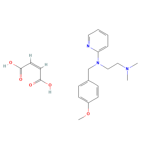 Pyrilamine Maleate Salt (CAS: 59-33-6) - Related Chemical Product