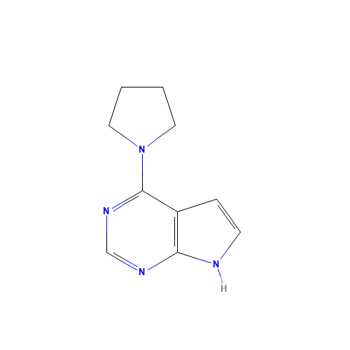 6-Pyrrolidino-7-deazapurine (CAS: 90870-68-1) - Related Chemical Product