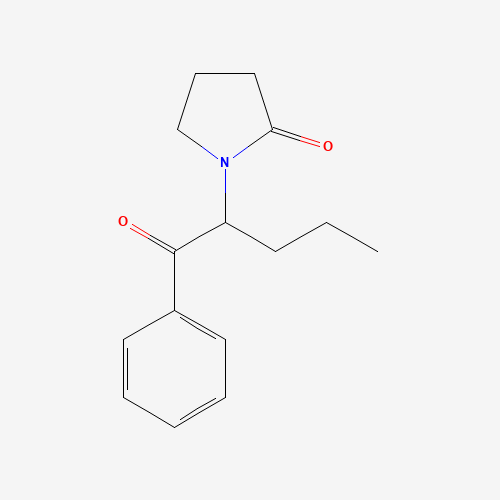 a-(2-Oxopyrrolidino)valerophenone (CAS: 1220881-04-8) - Related Chemical Product