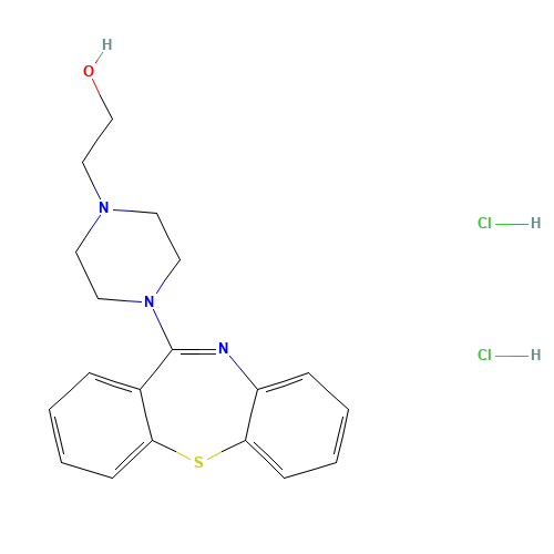 Quetiapine Hydroxy Impurity Dihydrochloride Salt (CAS: 329218-14-6) - Related Chemical Product
