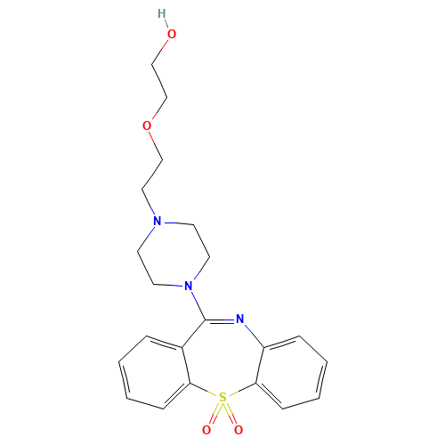 Quetiapine Sulfone (CAS: 329216-65-1) - Related Chemical Product