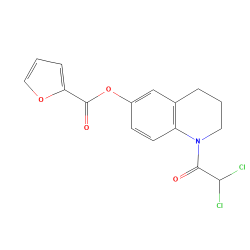 Quinfamide (CAS: 62265-68-3) - Chemical Structure and Molecular Formula 