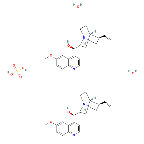 Quinine Sulfate Dihydrate (CAS: 6119-70-6) - Related Chemical Product