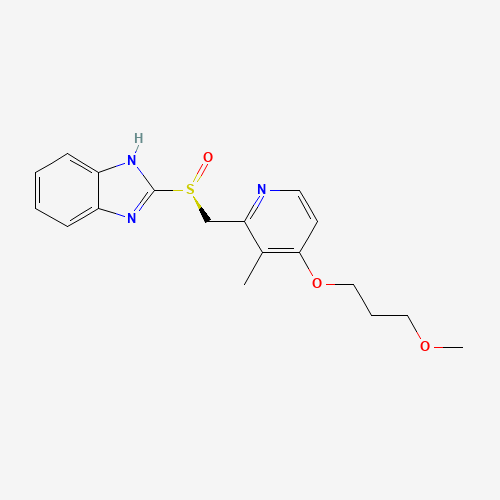 (S)-Rabeprazole (CAS: 177795-59-4) - Chemical Structure and Molecular Formula 
