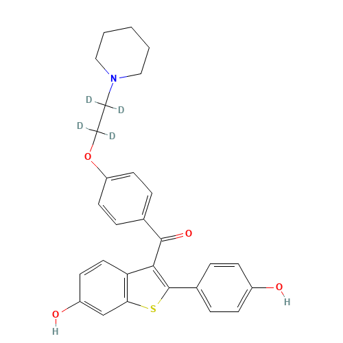 Raloxifene-d4 (CAS: 1185076-44-1) - Related Chemical Product