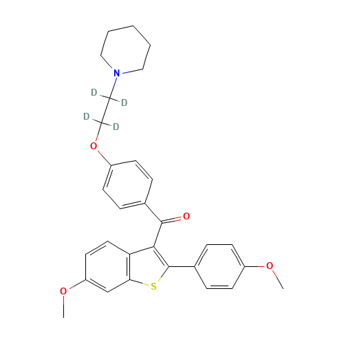 Raloxifene-d4 Bismethyl Ether (CAS: 1185006-58-9) - Related Chemical Product