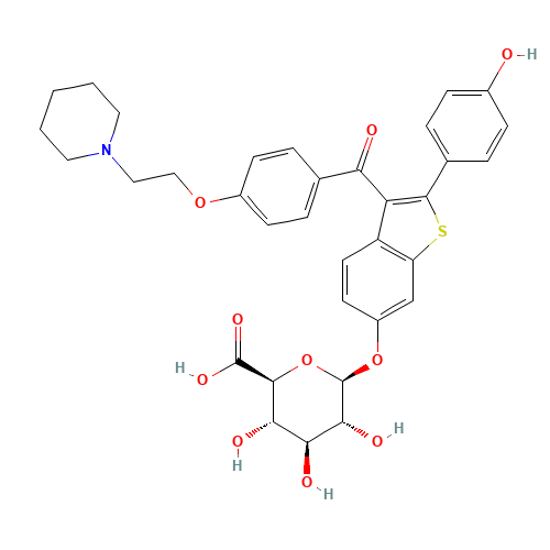 Raloxifene 6-Glucuronide (CAS: 174264-50-7) - Related Chemical Product
