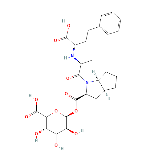 Ramiprilat Acyl-b-D-glucuronide >65% (CAS: 1357570-22-9) - Related Chemical Product