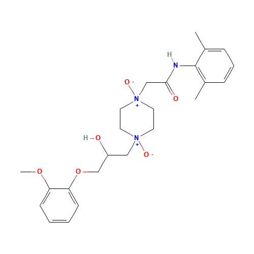 Ranolazine Bis(N-Oxide) (CAS: 1246816-00-1) - Related Chemical Product