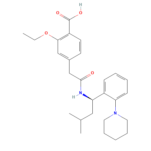 (R)-(-)-Repaglinide (Repaglinide Impurity) (CAS: 147852-26-4) - Related Chemical Product