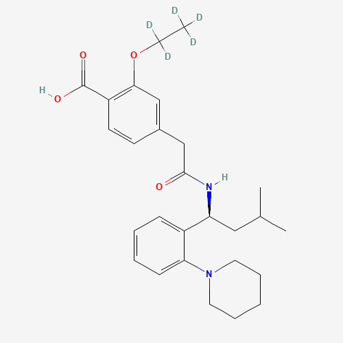 Repaglinide-ethyl-d5 (CAS: 1217709-85-7) - Related Chemical Product