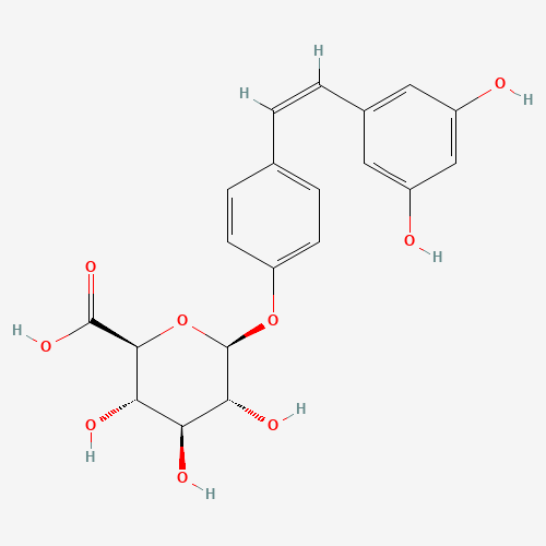cis Resveratrol 4'-O-b-D-Glucuronide (CAS: 387372-26-1) - Related Chemical Product