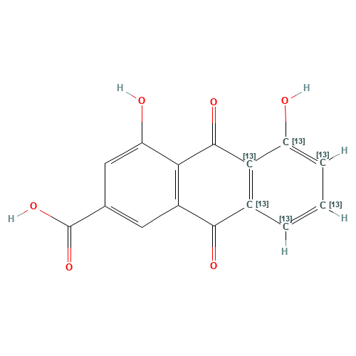 Rhein-13C6 (CAS: 1330166-42-1) - Related Chemical Product