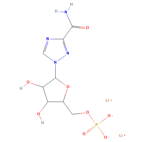 Ribavirin 5'-Monophosphate Dilithium Salt (90%) (CAS: 66983-94-6) - Related Chemical Product