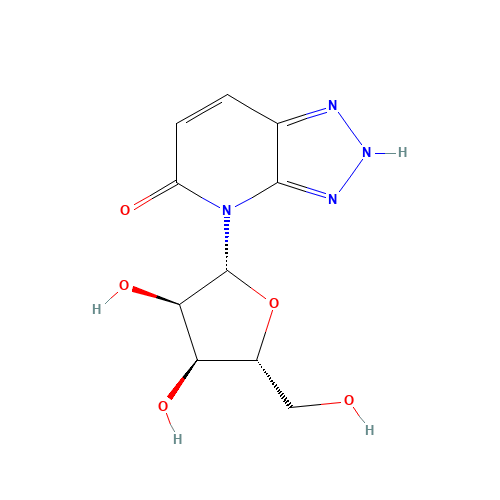 4-(b-D-Ribofuranosyl)-vic-triazolo[4,5-b]pyridin-5-one (CAS: 59892-40-9) - Related Chemical Product
