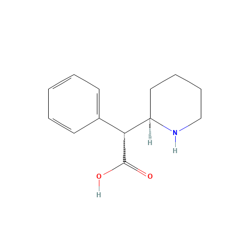 D-threo-Ritalinic Acid (CAS: 129389-67-9) - Chemical Structure and Molecular Formula 