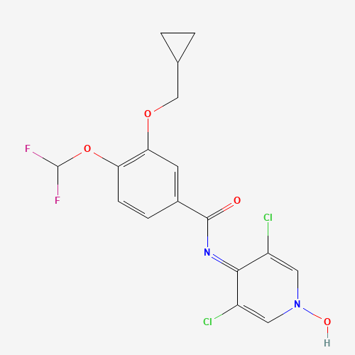 Roflumilast N-Oxide (CAS: 292135-78-5) - Related Chemical Product