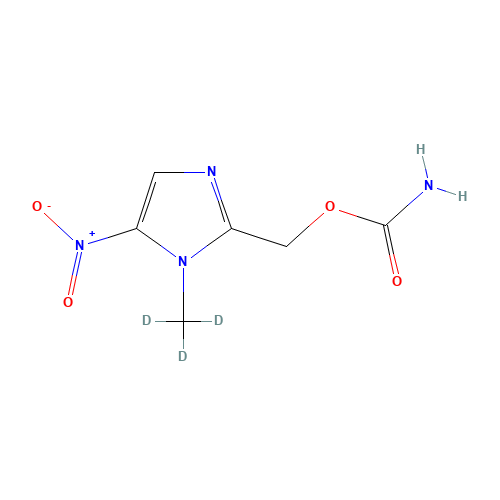 Ronidazole-d3 (CAS: 1015855-87-4) - Chemical Structure and Molecular Formula 