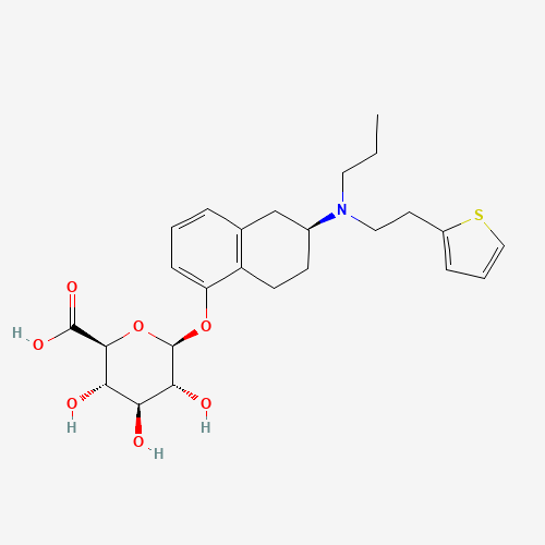 Rotigotine b-D-Glucuronide (CAS: 128464-29-9) - Chemical Structure and Molecular Formula 