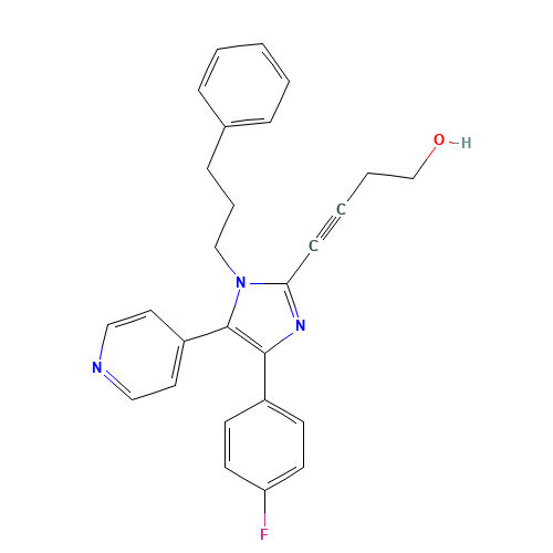 RWJ-67657 (CAS: 215303-72-3) - Related Chemical Product