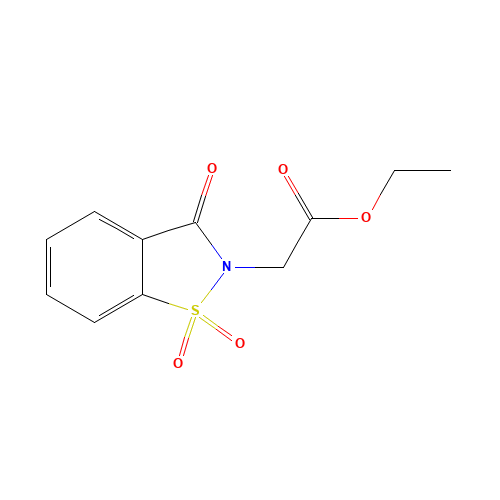 Saccharin N-(2-Acetic Acid Ethyl Ester) (CAS: 24683-20-3) - Related Chemical Product