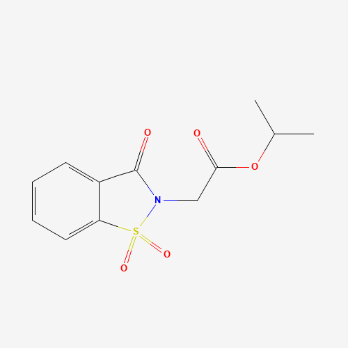 Saccharin N-(2-Acetic Acid Isopropyl Ester) (CAS: 76508-37-7) - Related Chemical Product