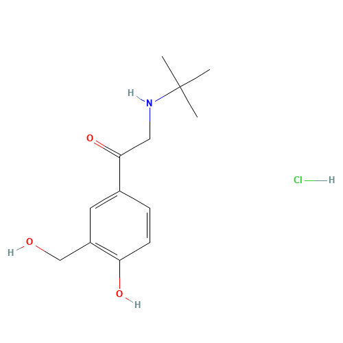 Salbutamon Hydrochloride (CAS: 41489-89-8) - Related Chemical Product