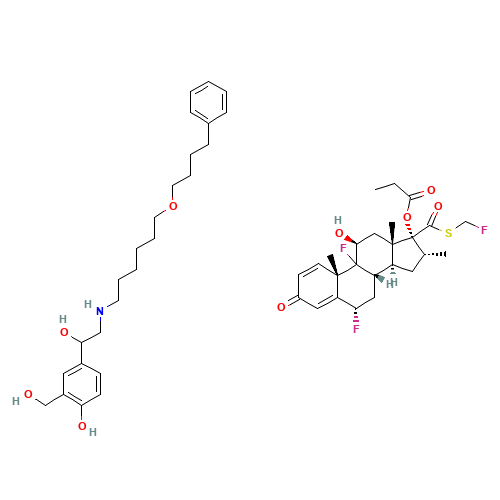 Salmeterol Fluticasone Propionate Mixture (CAS: 136112-01-1) - Related Chemical Product