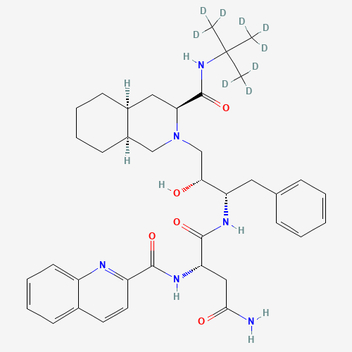 Saquinavir-d9 (CAS: 1356355-11-7) - Related Chemical Product