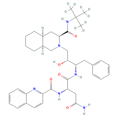 Saquinavir-d9 (CAS: 1356355-11-7) - Related Chemical Product