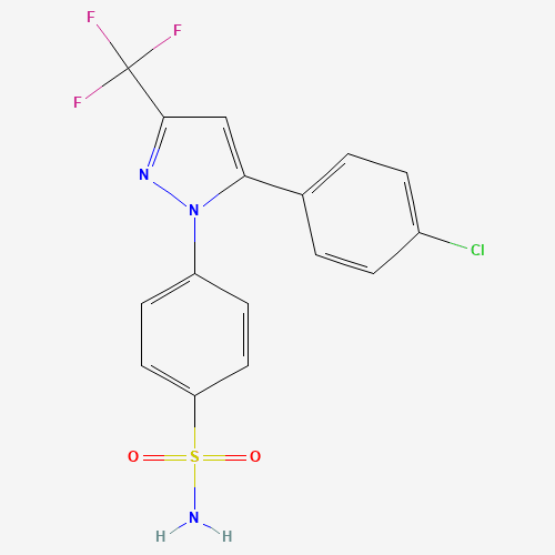 SC-58236 (CAS: 170569-86-5) - Chemical Structure and Molecular Formula 