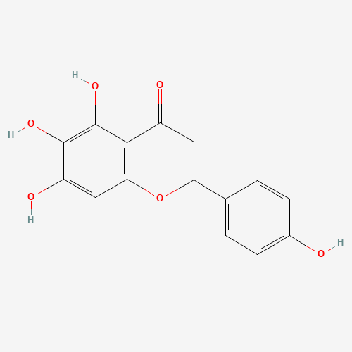 Scutellarein (CAS: 529-53-3) - Chemical Structure and Molecular Formula 