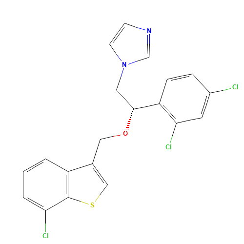 (S)-Sertaconazole (CAS: 583057-51-6) - Related Chemical Product